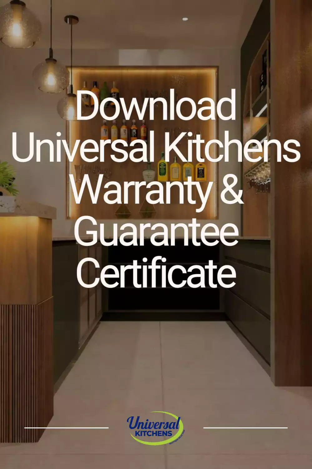 Download Universal Kitchens warranty and guarantee certificate cover image